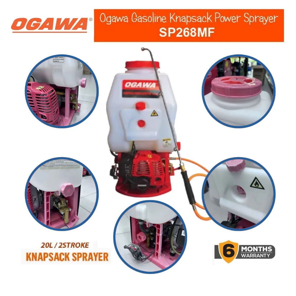 ecodamai-Ogawa SP268MF 20-Litre Agriculture BackPack Power Sprayer-1