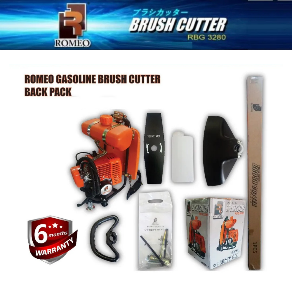 ecodamai-Romeo 30.8cc Gasoline Back-Pack Brush Cutter - Trimmer-1