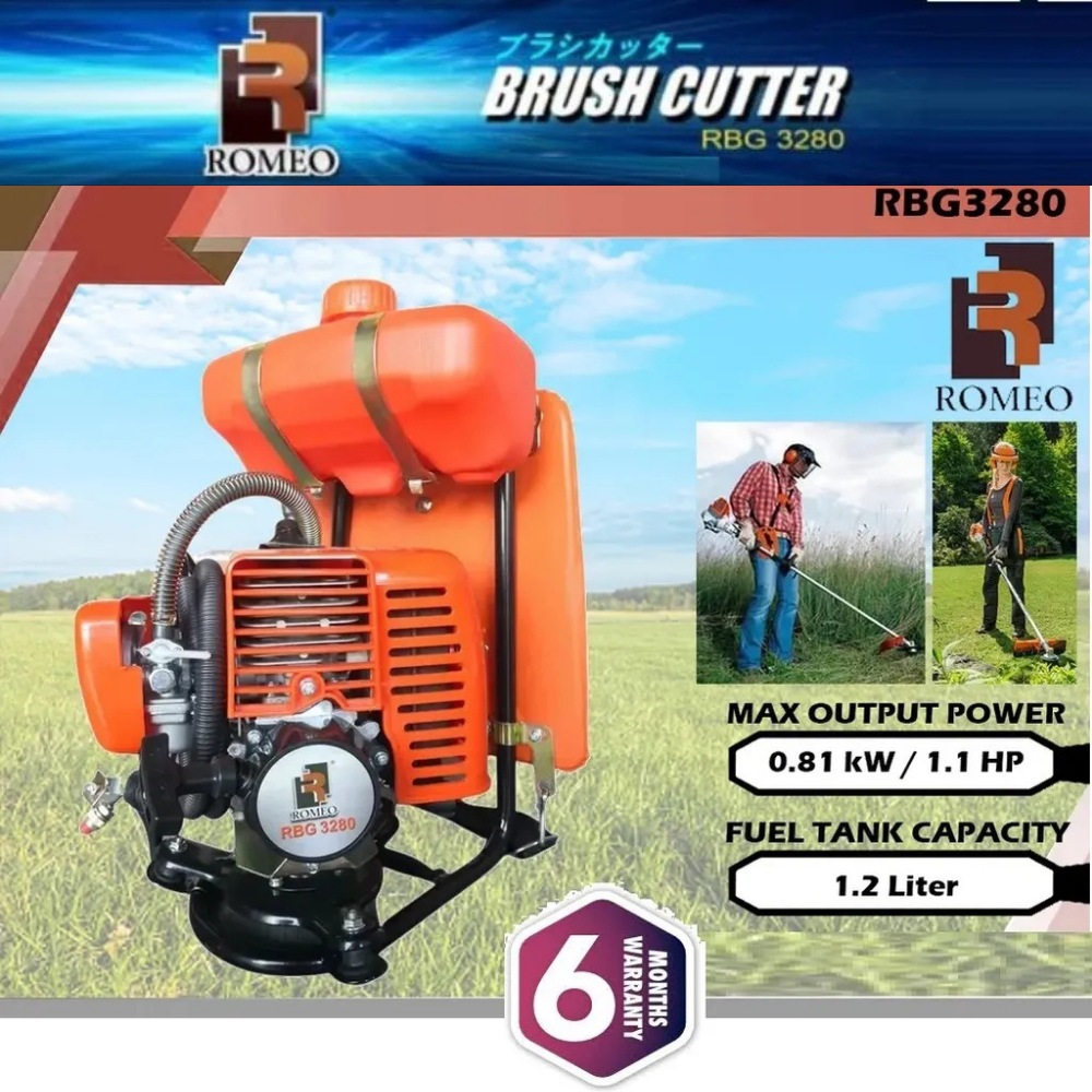 ecodamai-Romeo 30.8cc Gasoline Back-Pack Brush Cutter - Trimmer-4